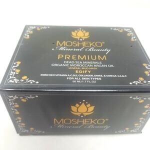Mosheko Premium‎ Dead Sea Minerals Mud Mask Edify New in Package